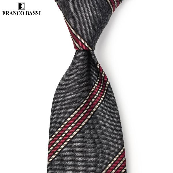定番FRANCOBASSI フランコバッシ　ワイドストライプタイ FRANCO BASSI（フランコバッシ） FRANCO BASSI【フランコバッシ
