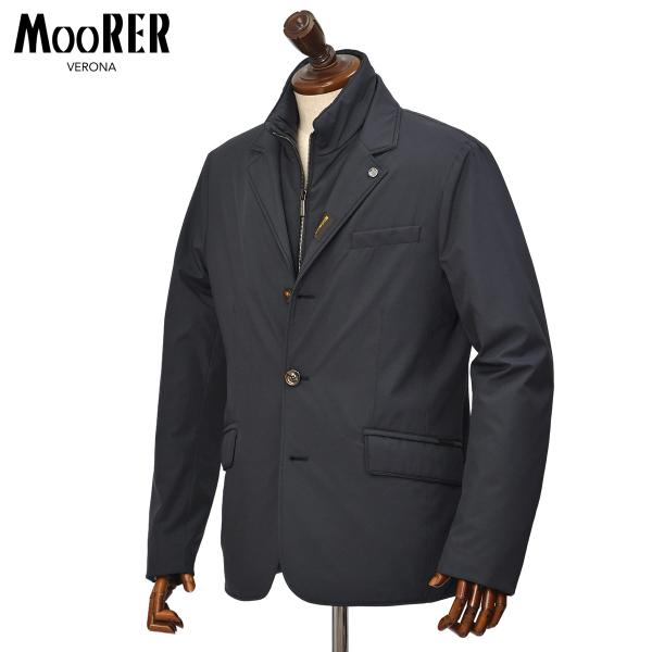 MOORER【ムーレー】テーラード型ダウンジャケット NOBILE SKT NAVY ポリエステル ネイビー