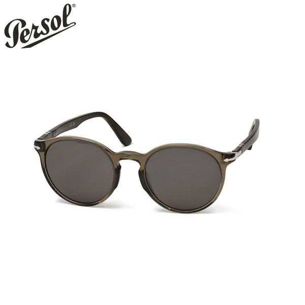 Persol【ペルソール】サングラス 0PO3171S 1103B1 トランスペアレントグレージュ グレー