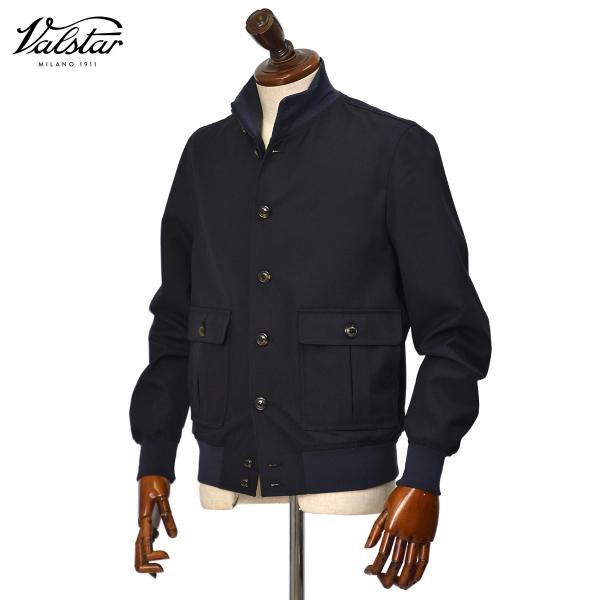 Valstar【ヴァルスター/バルスター】VALSTARINO ヴァルスタリーノ JP REGULARFIT 407A A116 9608 2PLY ヴァージンウール ネイビー