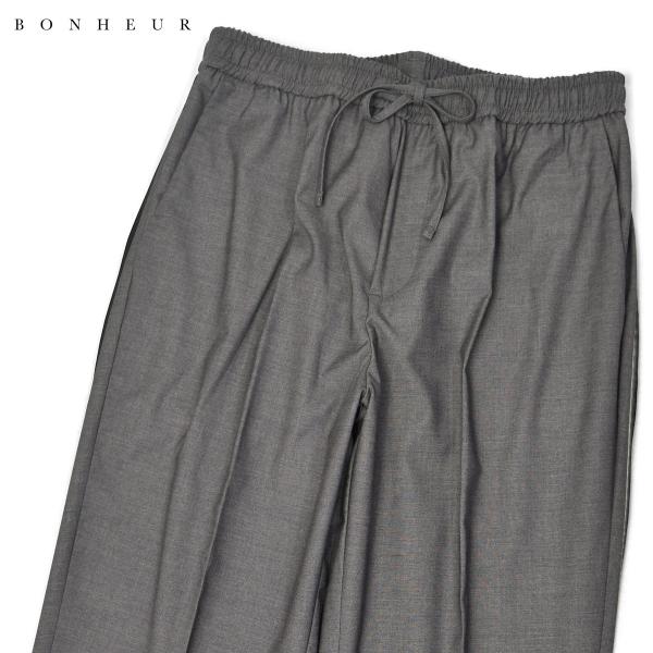 BONHEUR【ボネール】イージーパンツ San vito 1204 GRIGIO CHIARO ポリエステル レーヨン グレー