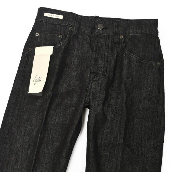 【最終値下】YCHAI ブラックウォッシュデニムジャケット 48 翌日迄に発送 cinqueunaltro_ychai020005blk