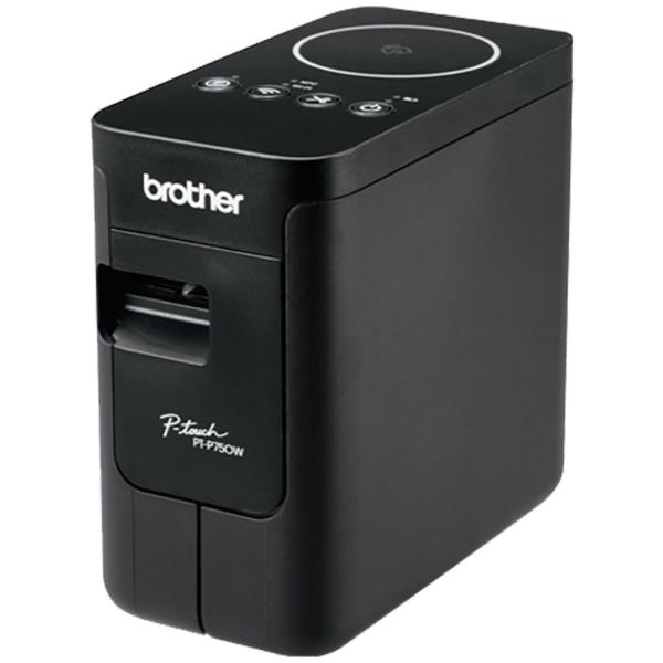 �u���U�[ PC���x���v�����^�[ P-touch�V���[�Y  P-touch PT-P750W NFC USB�ڑ� �u���b�N Brother PC Label Printer P-Touch Series P-Touch PT-P750W NFC USB
