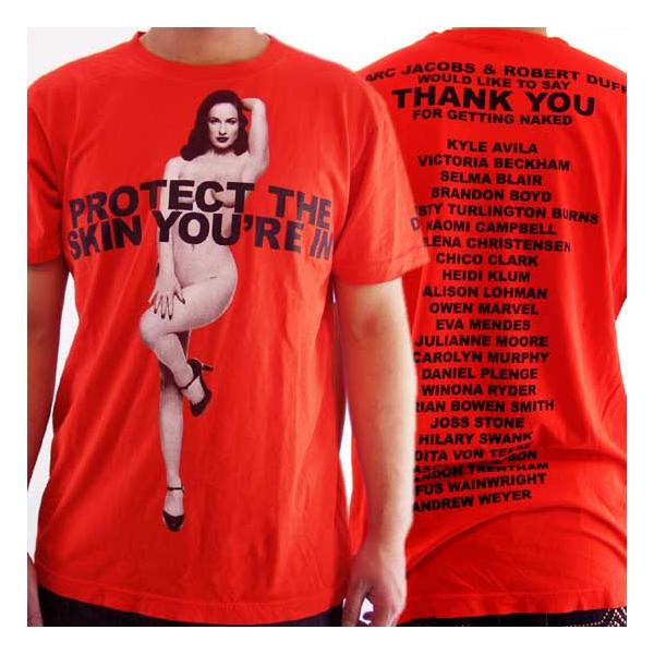 Marc By Marc Jacobs Dita Von Teese Nude Photo Charity マークバイマークジェイコブス ディタ ヌードフォト チャリティー S S Tシャツ レッド Buyee Buyee Japanese Proxy Service Buy From Japan Bot Online