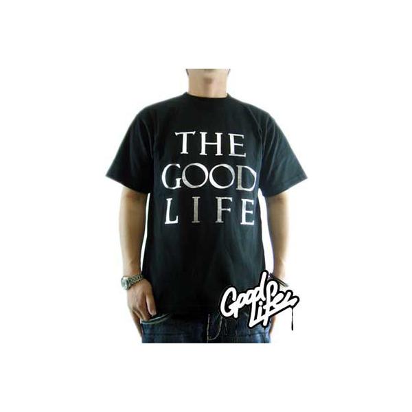 �ySALE�zGood Life S/S TEE THE GOOD LIFE TEE Black/Silver �O�b�h���C�t S/S T�V���c �U �O�b�h ���C�t TEE �u���b�N/�V���o�[