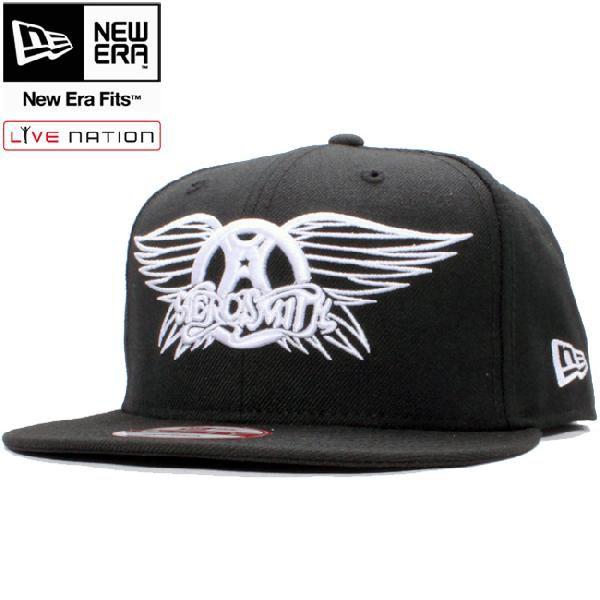 ライヴネーション ニューエラ 950 スナップバック キャップ ホワイトロゴ エアロスミス ブラック ホワイト Live Nation New Era 950 Adjustable Cap Aerosmith N ネット通販 C I O 通販 Yahoo ショッピング