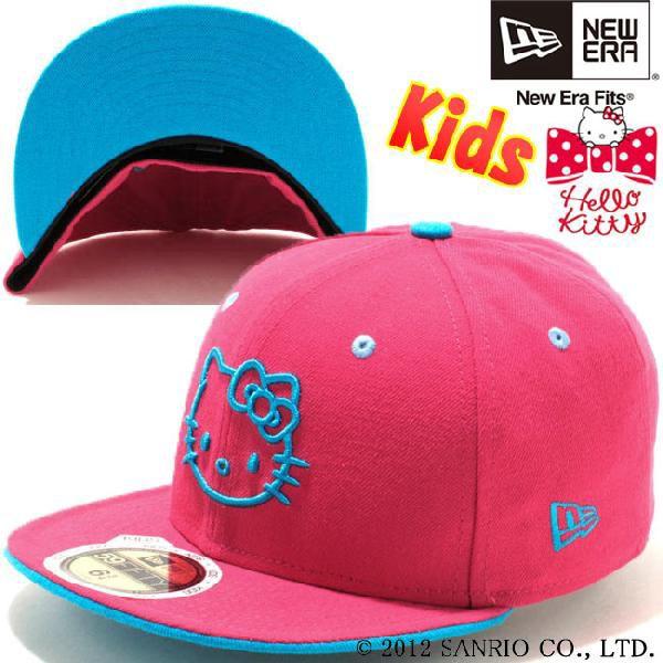 NEW ERA ハローキティ×ニューエラ 5950キッズキャップ ブライト NEW ERA ハローキティ×ニューエラ 5950キッズキャップ ブライト