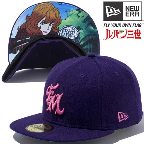 ルパン三世 ニューエラ 5950キャップ アンダーバイザー 峰不二子 ミネフジコ モデル Lupin The Third New Era 59fifty Cap Under Visor Fujiko Mine Model N ネット通販 C I O 通販 Yahoo ショッピング