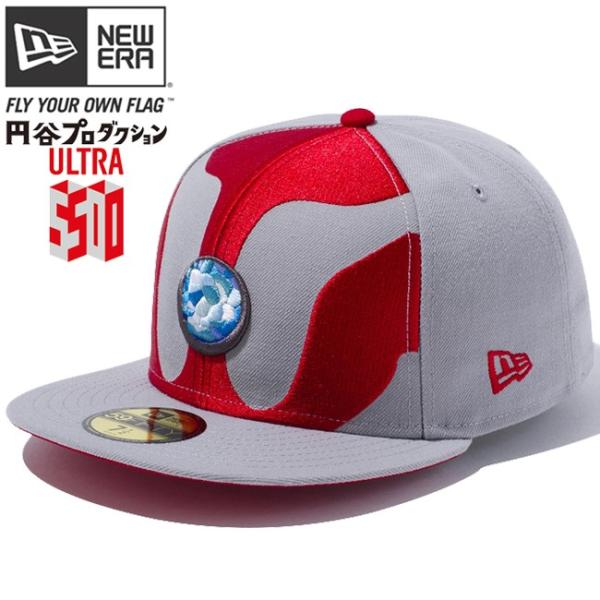 59FIFTY 円谷プロダクション×ニューエラ 5950キャップ マルチロゴ 