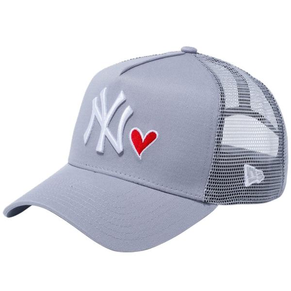 ニューエラ 940キャップ エーフレームトラッカー レッドハートロゴ ニューヨークヤンキース グレー New Era 9forty Trucker Red Heart Logo New York Yankees Buyee Buyee Japanese Proxy Service Buy From Japan Bot Online