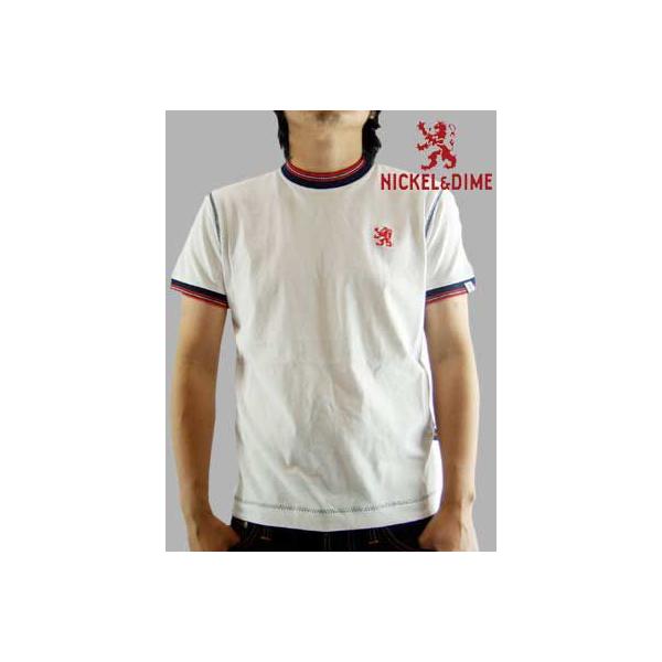 �ySALE�zNICKEL��DIME SS T-Shrit PARICOLLO MC JERSEY White  S/S T�V���c �p���R�� MC �W���[�W�[ �z���C�g