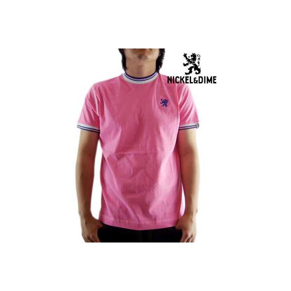 �ySALE�zNICKEL��DIME SS T-Shrit PARICOLLO MC JERSEY Pink  S/S T�V���c �p���R�� MC �W���[�W�[ �s���N