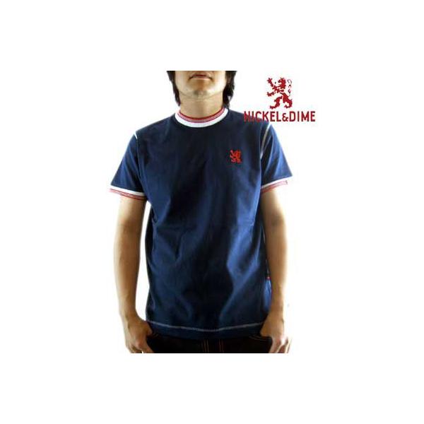 �ySALE�zNICKEL��DIME SS T-Shrit PARICOLLO MC JERSEY Navy  S/S T�V���c �p���R�� MC �W���[�W�[ �l�C�r�[