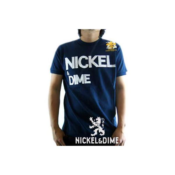 �ySALE�zNICKEL��DIME S/S T-Shrit PARICOLLO JERSEY MC LOGO Navy S/S T�V���c �p���R�� �W���[�W�[ M C ���S �l�C�r�[