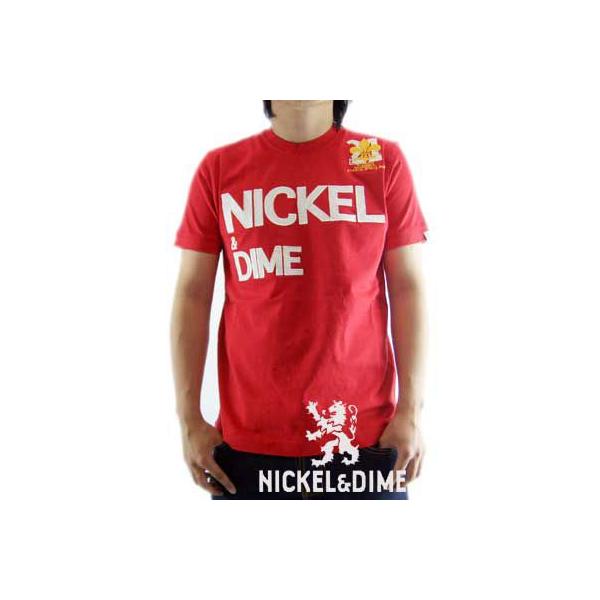 �ySALE�zNICKEL��DIME S/S T-Shrit PARICOLLO JERSEY MC LOGO Red  S/S T�V���c �p���R�� �W���[�W�[ M C ���S ���b�h