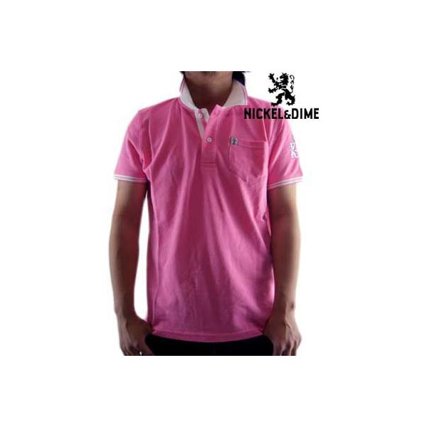 �ySALE�zNICKEL��DIME S/S Polo Shirt POLO PIQUET M C Pink �j�b�P�����_�C�� S/S �|���V���c �s�P M C �s���N
