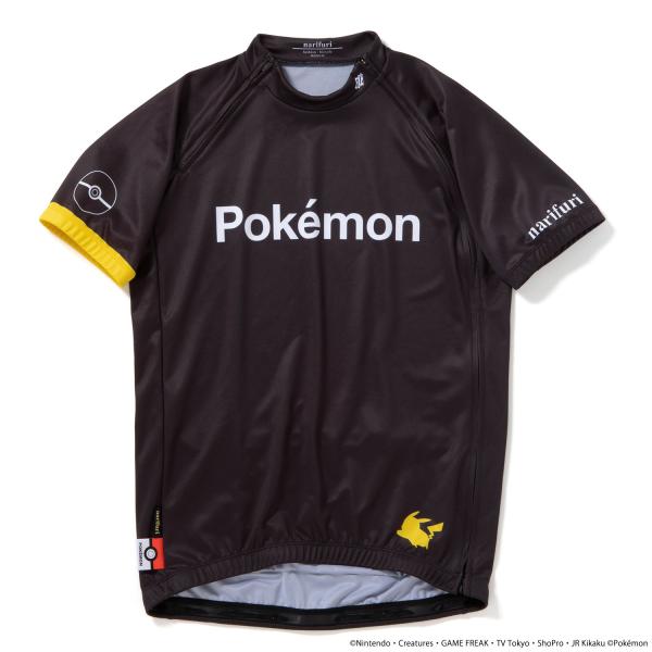 30 Off Narifuri ナリフリ Nfpk 01 サイクルジャージスプリット ピカチュウ Bk ブラック Pokemon ポケモン Nfpk 01 Circle Aomori 通販 Yahoo ショッピング
