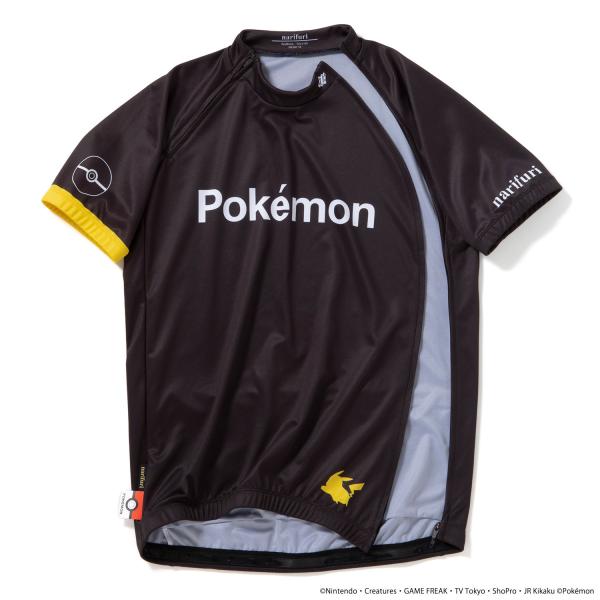 30 Off Narifuri ナリフリ Nfpk 01 サイクルジャージスプリット ピカチュウ Bk ブラック Pokemon ポケモン Buyee Buyee Japanese Proxy Service Buy From Japan Bot Online
