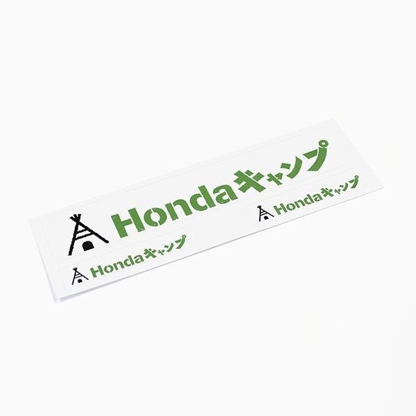Hondaキャンプ ステッカー 色 緑文字 08z47 E6e C90h ホンダアクセス公式ストアcircle H 通販 Yahoo ショッピング