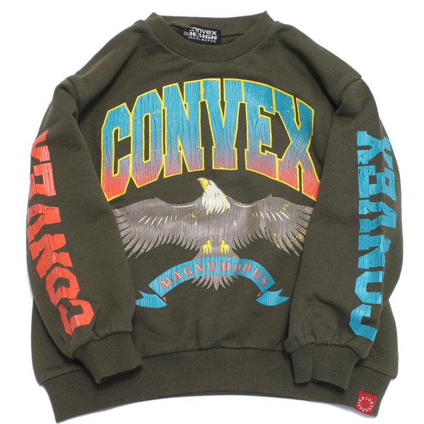 今季完売サイズ　ラフロッグ　TNRCN モックネックトレーナー　カーキ 今季完売サイズラフロッグTNRCN モックネックトレーナーカーキ