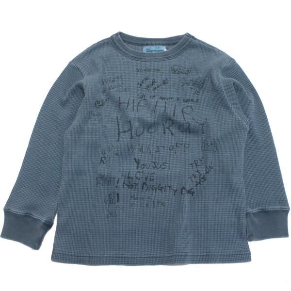 9千弱 DENIM DUNGAREE バック ワッペン長袖 Ｔシャツ DENIM DUNGAREE（デニムアンドダンガリー） セール 「30%OFF」 長袖T