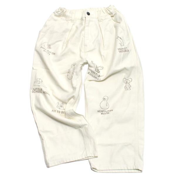 デニム＆ダンガリー バックサテン TOM AND JERRY PN 11OW生成