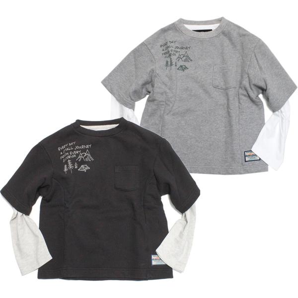 【デニムアンドダンガリー】フード付きロングTシャツ DENIM DUNGAREE（デニムアンドダンガリー） セール 「50%OFF」 長袖T