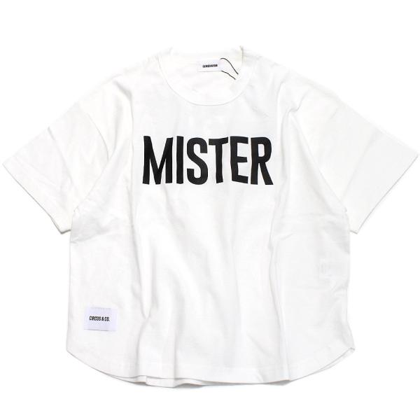 セール 「70%OFF」 半袖Tシャツ "子供服/キッズ/ジェネレーター/アウトレット/セール" MISTER Tシャツ LIMITED EDITION/ ホワイト(WH)