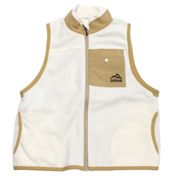 minimal ミニマル“ミニマル”のフリースベスト肌触りの良いフリース素材を使用した、配色デザインが特徴のベストです。胸元には切り替えポケットとブランドロゴの刺しゅうで機能性とデザイン性を兼ね備えています。フルジップタイプで、着脱が簡単で...
