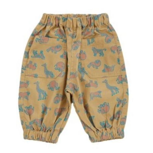 Ocean＆Ground オーシャン＆グラウンド“オーシャン＆グラウンド”のベビープリントバルーンパンツ手描きタッチのアニマル柄が目を惹く総柄パンツ。ボリュームのあるバルーンシルエット。両サイドに大きなポケット付き。※モデル画像の商品はサン...