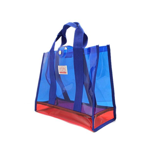 Ocean＆Ground（GOODS） オーシャン＆グラウンドグッズ“オーシャン＆グラウンド”のOAHUプールBAG。トート型のクリアバッグ。カラーバリエーションは全部で5色。プールやビーチではもちろん、タウン用としても活躍するアイテム。濡...