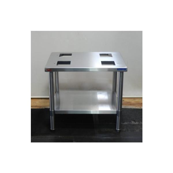 マルゼン MAZE-65T 電気自動餃子焼器用 架台 業務用 ステンレス 作業台 W587 D484 H530(〜570)mm 厨房 MAZE-44 専用台 MAZE-44S
