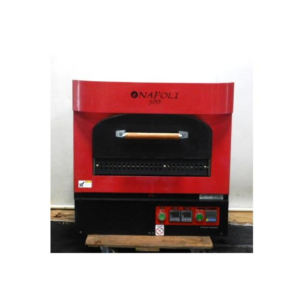 (代引不可)2014年製 ツジキカイ 石窯 ピザ オーブン EN-500 W625D720H535(+100)mm 91kg 単相200V 4.4kw 〜550度 ナポリピッツァ