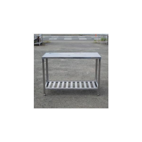 業務用 ステンレス  作業台 W1200 D600 H850mm 厨房 さびあり W120cm