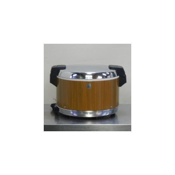 2008年製 タイガー 電子 保温 ジャー 木目 JHA-4000 100V 2升 4L W435D358H270mm 4.8kg