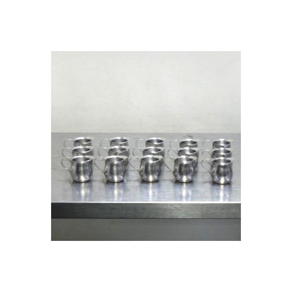 【15個セット】SA 18-8 ステンレス ペリカン型クリーマー 小80cc φ45H56mm 口径40mm 重量40g ミルクピッチャー