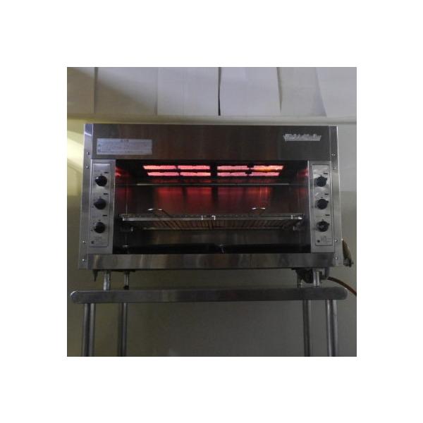 (代引不可)リンナイ ペット 上火式 赤外線 グリラー RGP-46A-10 LPガス W988D425H602mm 35kg プロパン