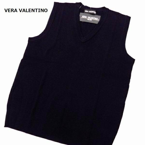 【おまかせ便で送料無料】スクールベスト キッズ VERA VALENTINO◆Vネック◆毛混 スクールベスト◆洗濯機でOK！！ネームタグ付き◆7545(1)(2)(3)
