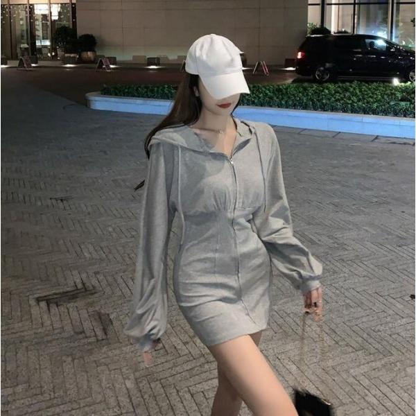 パーカーワンピース ミニ みんな探してる人気モノ パーカーワンピース ミニ レディースファッション