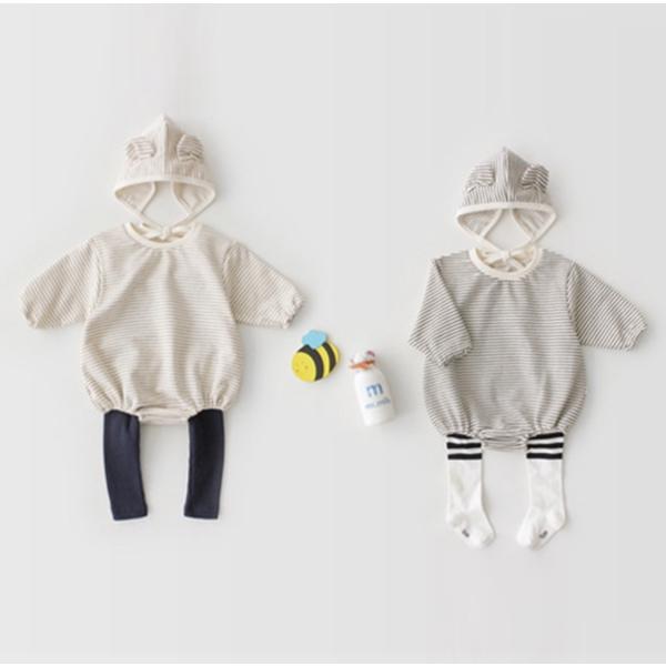 ボンネット 2点 セット ロンパース カバーオール 出産祝い 赤ちゃん ベビー服 かわいい 女の子 男の子 春 夏 秋 冬 子供服 ベビー ギフト 60 70 80 90 くま耳 Buyee Buyee Japanese Proxy Service Buy From Japan