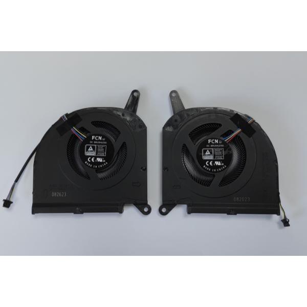 CPU+GPU冷却ファン 交換用 ギガバイト Aero 15 ファン2個