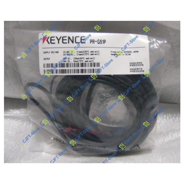 ☆ 新品 KEYENCE キーエンス PR-G51P アンプ内蔵型光電センサ : CJFT