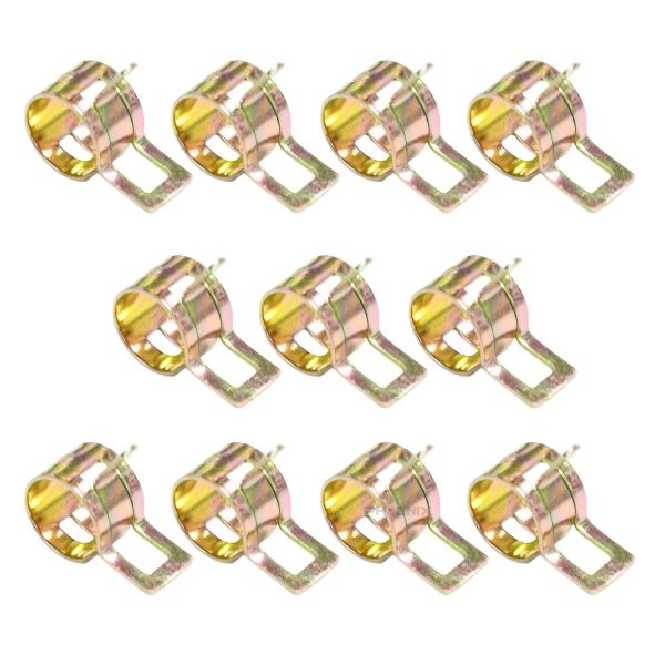 No-3676x10■商品内容：ホースバントx10■サイズ：画像をご確認ください。■参考適合：汎用●オイルキャッチタンク・オイルクーラー・ラジエターなどいろんなホースの固定など幅広い用途に適用できます。●こちらは、10個セット販売品です。