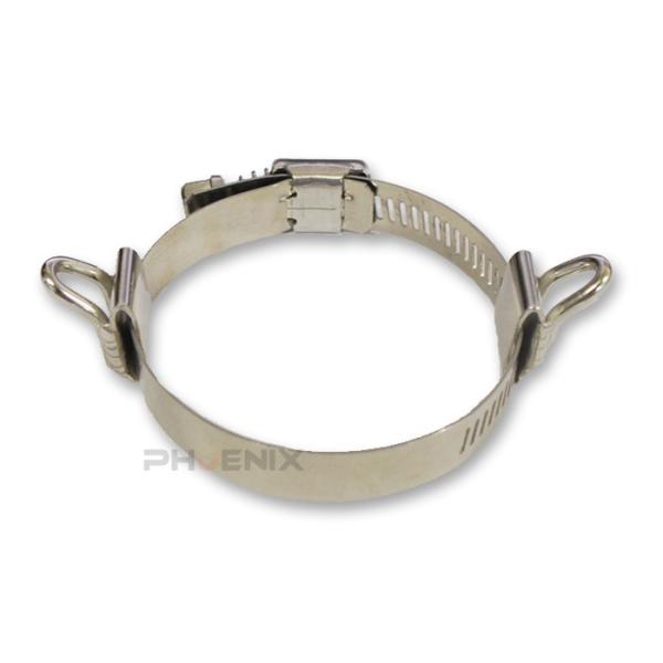 CKカスタム マフラーバンド 51mm ~ 70mm 対応 サイレンサー フック