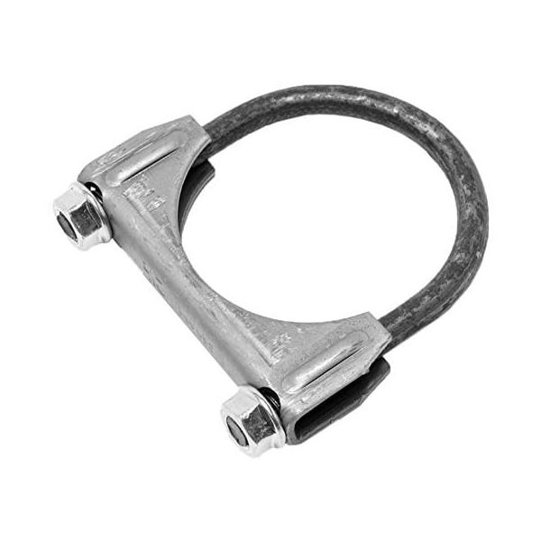 万能クランプ 楽天市場】互換品マフラークランプ U字 汎用 ステンレス