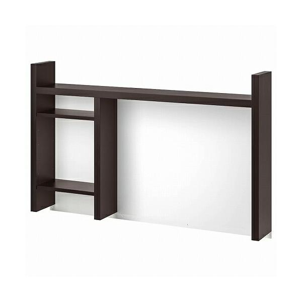 イケア（IKEA） 追加ユニット 高 ブラックブラウン 105x65cm