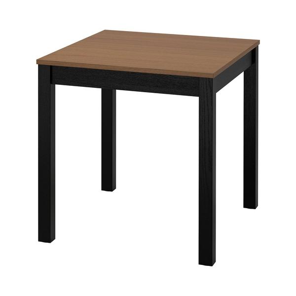 IKEA イケア ODDVALD オッドヴァルド ブラック 2脚セット テーブル