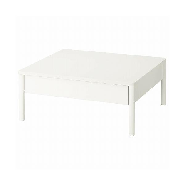 イケア（IKEA） コーヒーテーブル オフホワイト 84x82cm big70491561