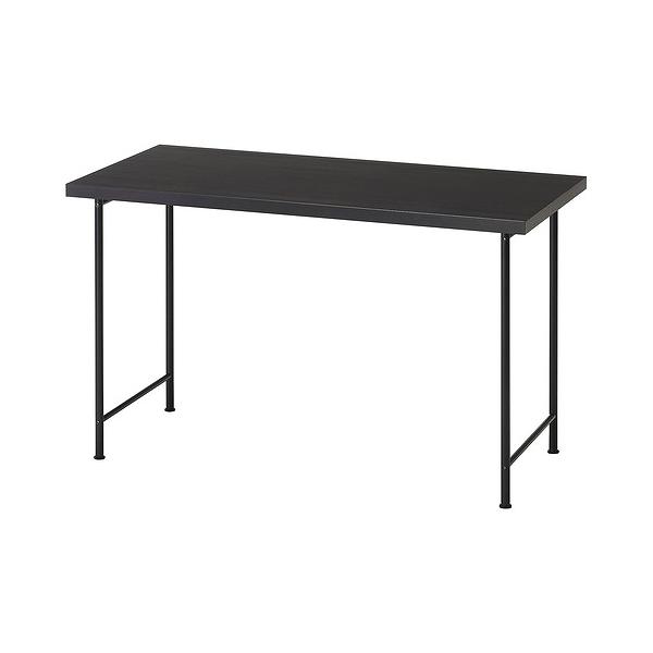 イケア（IKEA） デスク ブラックブラウン/ブラック 120×60cm