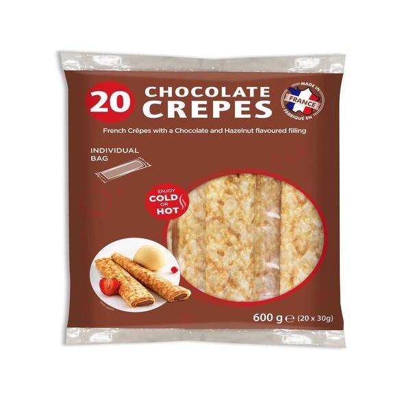 フレンチチョコレートクレープ　1パック　30g x 20個入 cost45954